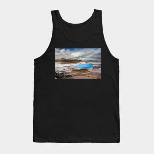 Boat at Kippford Photograph Dumfries and Galloway Tank Top